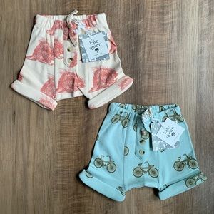 Kate Quinn Set of 2 Panda Shorts 0-3m
